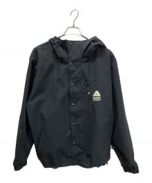 POLeR×franklin climbing（ポーラー×フランクリンクライミング）の古着「コラボビックシルエットスノーアウター」｜ブラック