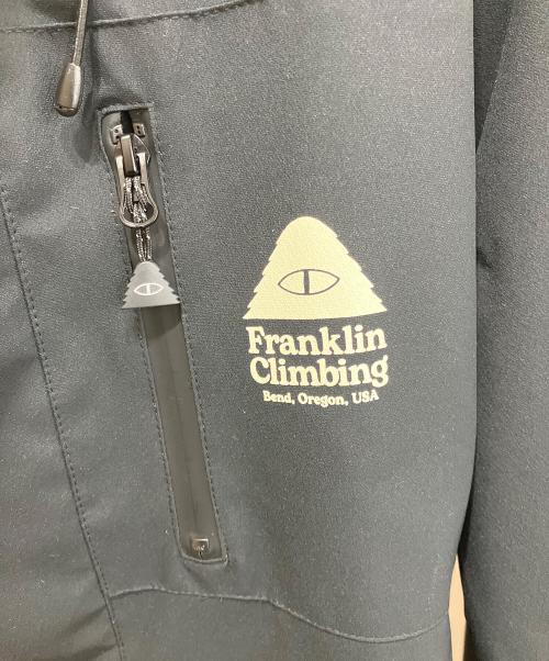 POLeR（ポーラー）POLeR (ポーラー) franklin climbing (フランクリンクライミング) コラボビックシルエットスノーアウター ブラック サイズ:Mの古着・服飾アイテム