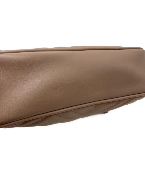 GUCCI（グッチ）GUCCI (グッチ) GGマーモント スモール カメラバッグ ベージュの古着・服飾アイテム