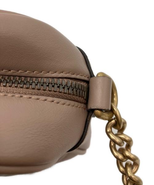 GUCCI（グッチ）GUCCI (グッチ) GGマーモント スモール カメラバッグ ベージュの古着・服飾アイテム