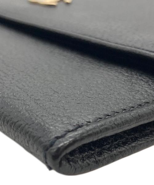 CHANEL（シャネル）CHANEL (シャネル) ココマーク金具 2つ折り財布 ブラックの古着・服飾アイテム