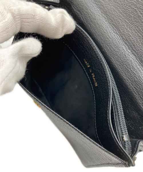 CHANEL（シャネル）CHANEL (シャネル) ココマーク金具 2つ折り財布 ブラックの古着・服飾アイテム