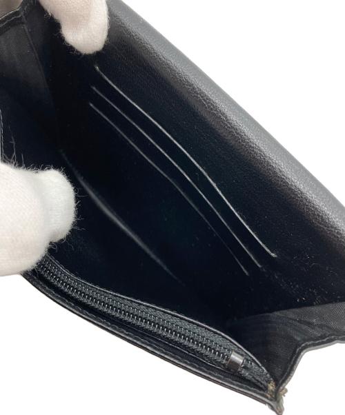 CHANEL（シャネル）CHANEL (シャネル) ココマーク金具 2つ折り財布 ブラックの古着・服飾アイテム