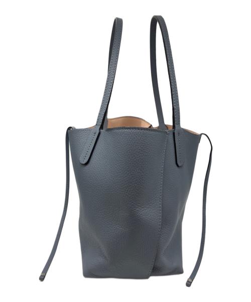 GIANNI CHIARINI（ジャンニ キアリーニ）GIANNI CHIARINI (ジャンニ キアリーニ) RAY トートバッグ スカイブルーの古着・服飾アイテム