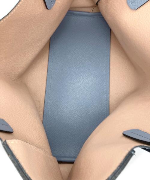 GIANNI CHIARINI（ジャンニ キアリーニ）GIANNI CHIARINI (ジャンニ キアリーニ) RAY トートバッグ スカイブルーの古着・服飾アイテム