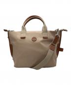 Orobiancoオロビアンコ）の古着「SOLE CALANTE2 2WAYトートバッグ」｜ベージュ