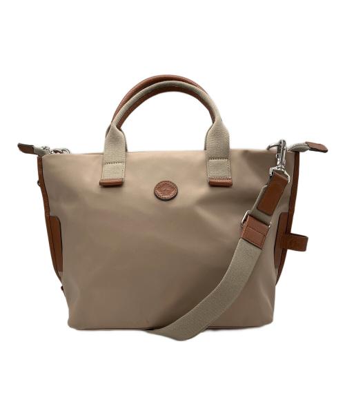 Orobianco（オロビアンコ）Orobianco (オロビアンコ) SOLE CALANTE2 2WAYトートバッグ ベージュの古着・服飾アイテム