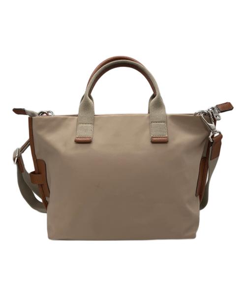 Orobianco（オロビアンコ）Orobianco (オロビアンコ) SOLE CALANTE2 2WAYトートバッグ ベージュの古着・服飾アイテム