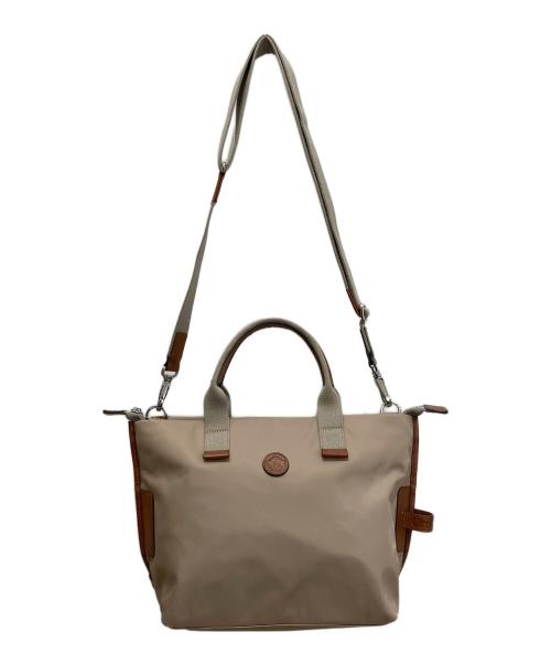 Orobianco（オロビアンコ）Orobianco (オロビアンコ) SOLE CALANTE2 2WAYトートバッグ ベージュの古着・服飾アイテム