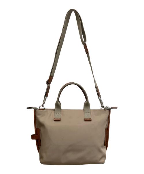 Orobianco（オロビアンコ）Orobianco (オロビアンコ) SOLE CALANTE2 2WAYトートバッグ ベージュの古着・服飾アイテム