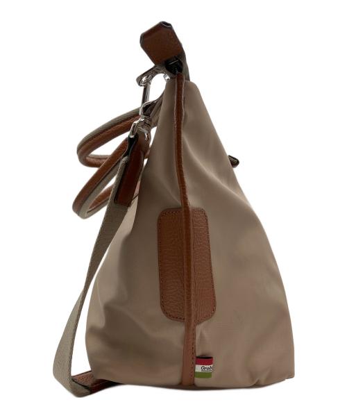 Orobianco（オロビアンコ）Orobianco (オロビアンコ) SOLE CALANTE2 2WAYトートバッグ ベージュの古着・服飾アイテム