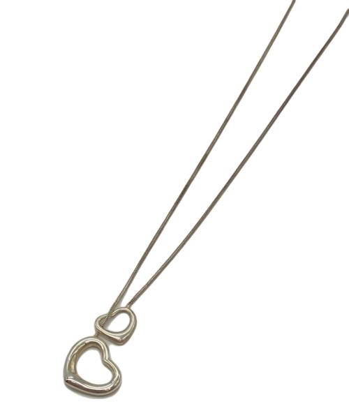 TIFFANY & Co.（ティファニー アンド コー）Tiffany & Co. (ティファニー アンド コー) ダブルオープンハートラリアット ネックレス シルバーの古着・服飾アイテム