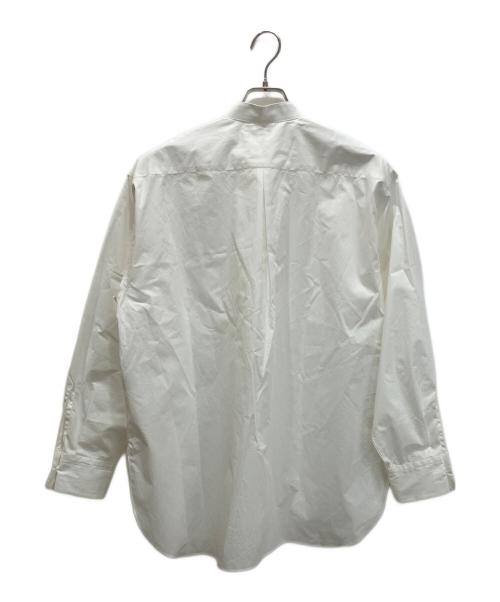 MARKWARE（マーカウェア）MARKWARE (マーカウェア) COMFORT FIT BAND COLLAR SHIRT ORGANIC COTTON ホワイト サイズ:1の古着・服飾アイテム