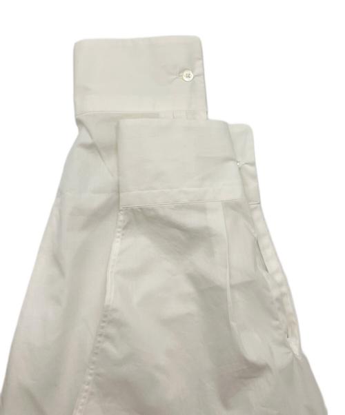 MARKWARE（マーカウェア）MARKWARE (マーカウェア) COMFORT FIT BAND COLLAR SHIRT ORGANIC COTTON ホワイト サイズ:1の古着・服飾アイテム