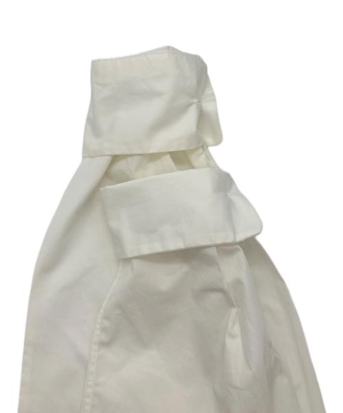 MARKWARE（マーカウェア）MARKWARE (マーカウェア) COMFORT FIT BAND COLLAR SHIRT ORGANIC COTTON ホワイト サイズ:1の古着・服飾アイテム