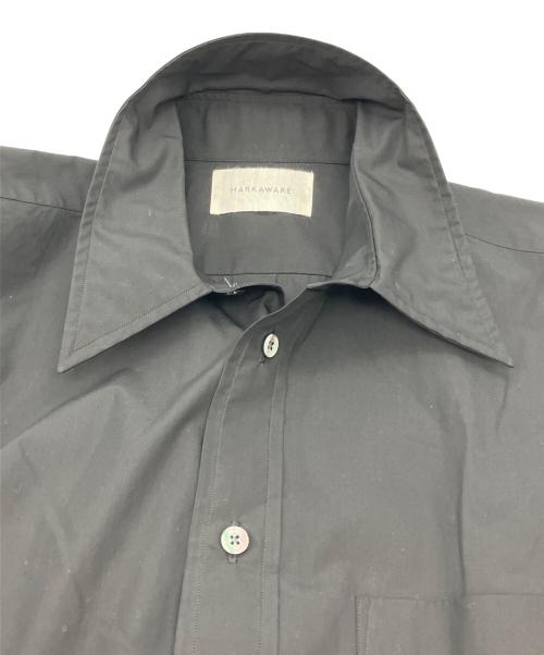 MARKWARE（マーカウェア）MARKWARE (マーカウェア) ワーカーシャツオーガニックギザコットンタイプライター ブラック サイズ:1の古着・服飾アイテム