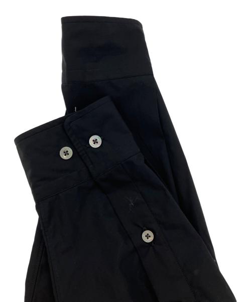 MARKWARE（マーカウェア）MARKWARE (マーカウェア) ワーカーシャツオーガニックギザコットンタイプライター ブラック サイズ:1の古着・服飾アイテム