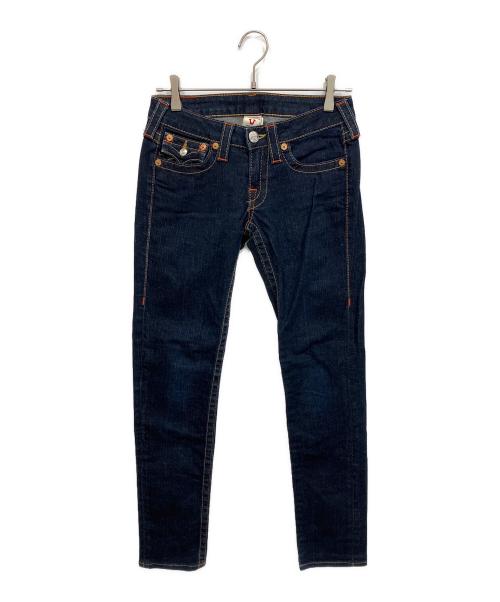 TRUE RELIGION（トゥルー レリジョン）TRUE RELIGION (トゥルー レリジョン) JULIE デニムパンツ インディゴ サイズ:ｗ26の古着・服飾アイテム