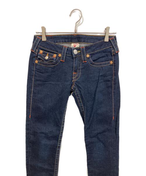 TRUE RELIGION（トゥルー レリジョン）TRUE RELIGION (トゥルー レリジョン) JULIE デニムパンツ インディゴ サイズ:ｗ26の古着・服飾アイテム