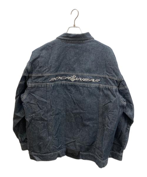 ROCA WEAR（ロカウェア）ROCA WEAR (ロカウェア) デニムジャケット ブラック サイズ:XLの古着・服飾アイテム