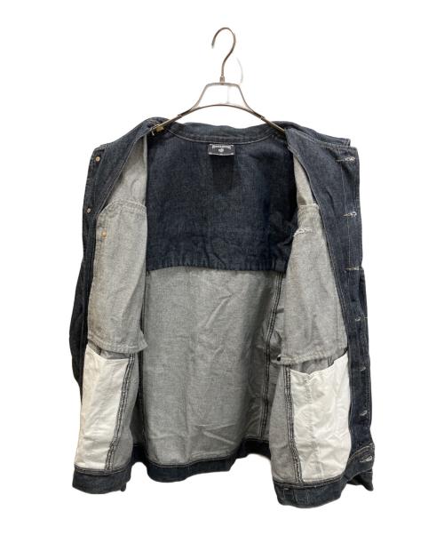 ROCA WEAR（ロカウェア）ROCA WEAR (ロカウェア) デニムジャケット ブラック サイズ:XLの古着・服飾アイテム