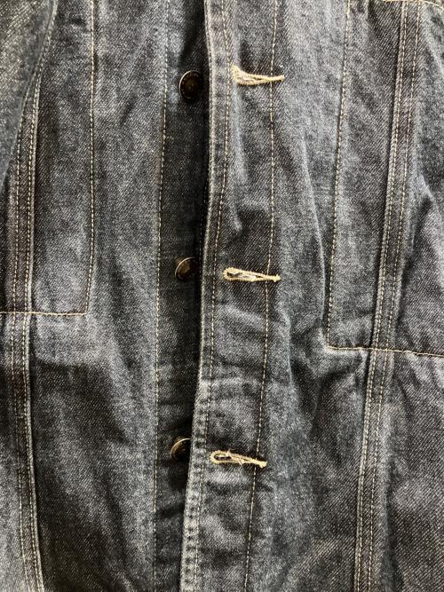 ROCA WEAR（ロカウェア）ROCA WEAR (ロカウェア) デニムジャケット ブラック サイズ:XLの古着・服飾アイテム