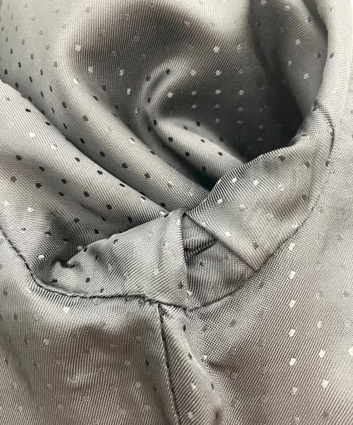 DOLCE & GABBANA（ドルチェ＆ガッバーナ）DOLCE & GABBANA (ドルチェ＆ガッバーナ) ラムレザー フーデッドジャケット ブラック サイズ:44の古着・服飾アイテム