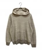 UNDYEDアンダイド）の古着「URAKE HOODIE 裏毛フーディ」｜ライトグレー