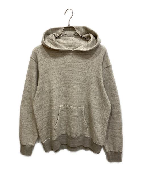 UNDYED（アンダイド）UNDYED (アンダイド) URAKE HOODIE 裏毛フーディ ライトグレー サイズ:03 未使用品の古着・服飾アイテム