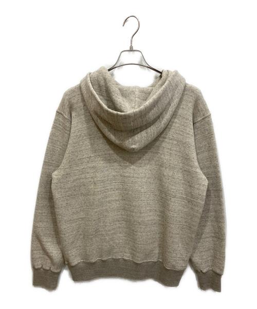 UNDYED（アンダイド）UNDYED (アンダイド) URAKE HOODIE 裏毛フーディ ライトグレー サイズ:03 未使用品の古着・服飾アイテム