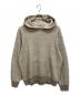 UNDYED（アンダイド）の古着「URAKE HOODIE 裏毛フーディ」｜ライトグレー