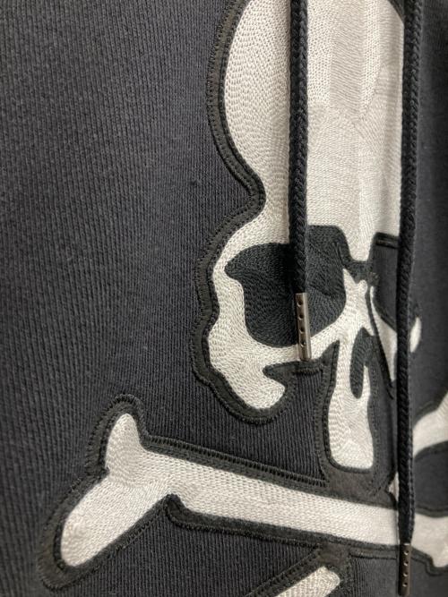 Mastermind WORLD（マスターマインド ワールド）Mastermind world (マスターマインド ワールド) MITCHELL & NESS (ミッチェルアンドネス) HOODIE コラボパーカー ブラック サイズ:Lの古着・服飾アイテム