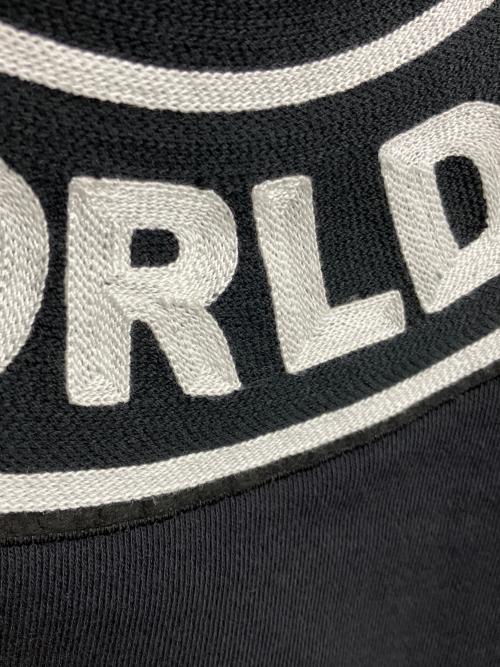 Mastermind WORLD（マスターマインド ワールド）Mastermind world (マスターマインド ワールド) MITCHELL & NESS (ミッチェルアンドネス) HOODIE コラボパーカー ブラック サイズ:Lの古着・服飾アイテム