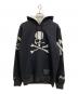 Mastermind world（マスターマインド ワールド）の古着「HOODIE コラボパーカー」｜ブラック