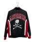 Mastermind world (マスターマインド ワールド) MITCHELL & NESS (ミッチェルアンドネス) WARM UP JACKET コラボジャケット ブラック×レッド サイズ:L：18000円