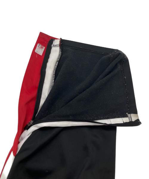 MITCHELL & NESS（ミッチェルアンドネス）MITCHELL & NESS (ミッチェルアンドネス) COLOR BLOCKED TRACK PANTS トラックパンツ ブラック×レッド サイズ:Ｍの古着・服飾アイテム