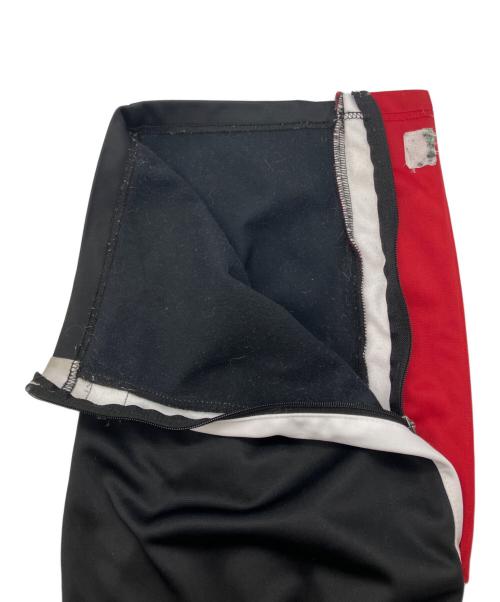 MITCHELL & NESS（ミッチェルアンドネス）MITCHELL & NESS (ミッチェルアンドネス) COLOR BLOCKED TRACK PANTS トラックパンツ ブラック×レッド サイズ:Ｍの古着・服飾アイテム