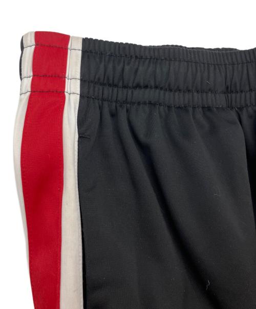 MITCHELL & NESS（ミッチェルアンドネス）MITCHELL & NESS (ミッチェルアンドネス) COLOR BLOCKED TRACK PANTS トラックパンツ ブラック×レッド サイズ:Ｍの古着・服飾アイテム