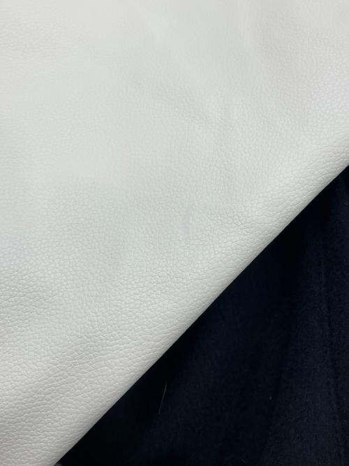 MITCHELL & NESS（ミッチェルアンドネス）MITCHELL & NESS (ミッチェルアンドネス) VARSITY JACKET NEW TORK KNICS スタジャン ブラック×ベージュ サイズ:Mの古着・服飾アイテム