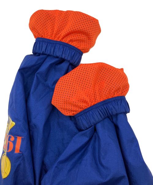 MITCHELL & NESS（ミッチェルアンドネス）MITCHELL & NESS (ミッチェルアンドネス) NEW TORK KNICS アノラックパーカー レッド×オレンジ サイズ:Mの古着・服飾アイテム