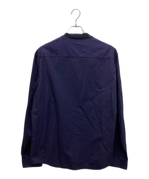 GIORGIO ARMANI（ジョルジョアルマーニ）GIORGIO ARMANI (ジョルジョアルマーニ) ジップアップジャケット ネイビー サイズ:44の古着・服飾アイテム