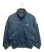 AVIREXアヴィレックス）の古着「NEWYORK A.N.G JACKET 106RW 中綿ジャケット」｜ネイビー