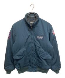 AVIREX（アヴィレックス）の古着「NEWYORK A.N.G JACKET 106RW 中綿ジャケット」｜ネイビー