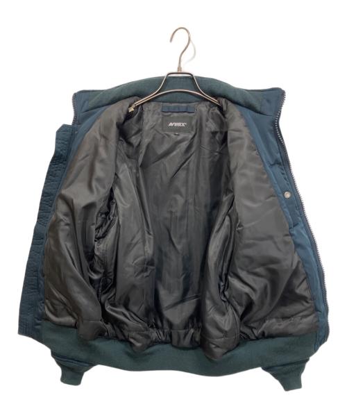 AVIREX（アヴィレックス）AVIREX (アヴィレックス) NEWYORK A.N.G JACKET 106RW 中綿ジャケット ネイビー サイズ:Lの古着・服飾アイテム