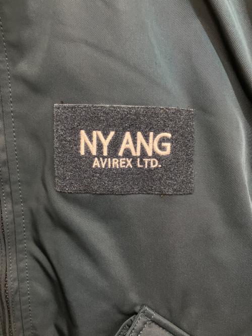 AVIREX（アヴィレックス）AVIREX (アヴィレックス) NEWYORK A.N.G JACKET 106RW 中綿ジャケット ネイビー サイズ:Lの古着・服飾アイテム