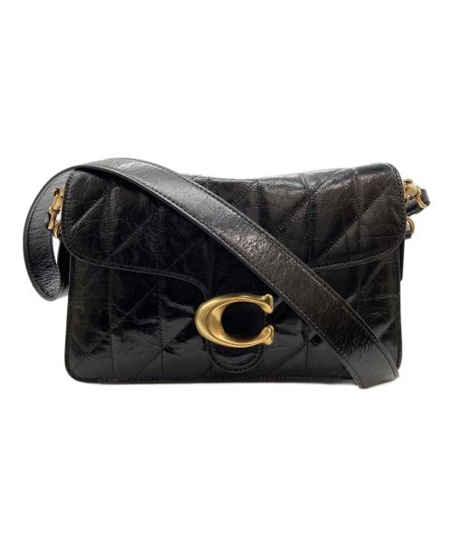COACH（コーチ）COACH (コーチ) チェーンタビーショルダーバッグ ブラックの古着・服飾アイテム