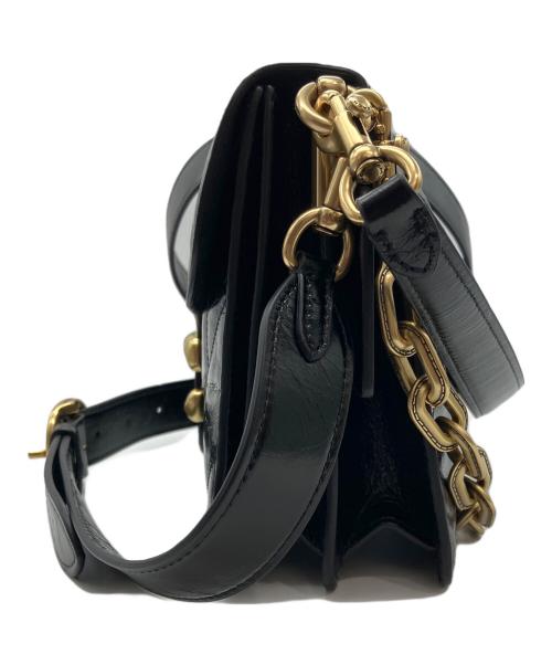 COACH（コーチ）COACH (コーチ) チェーンタビーショルダーバッグ ブラックの古着・服飾アイテム