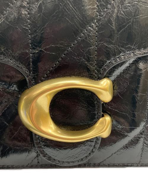 COACH（コーチ）COACH (コーチ) チェーンタビーショルダーバッグ ブラックの古着・服飾アイテム