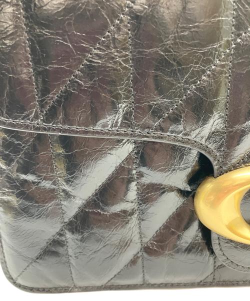 COACH（コーチ）COACH (コーチ) チェーンタビーショルダーバッグ ブラックの古着・服飾アイテム