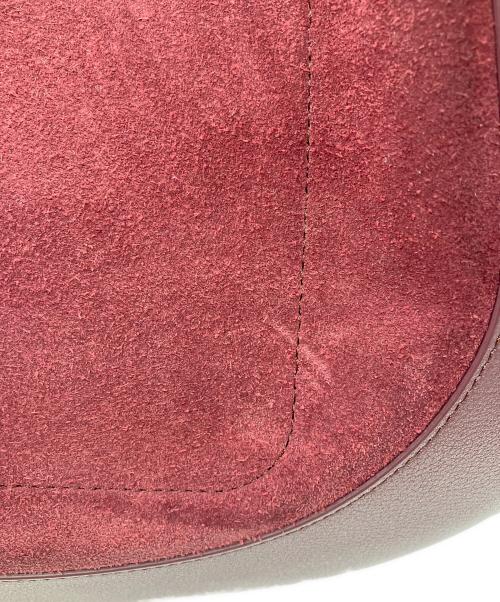 COLE HAAN（コールハーン）COLE HAAN (コールハーン) カタリーナ ラージ ホーボーワンショルダーバッグ ブラックガーネットの古着・服飾アイテム